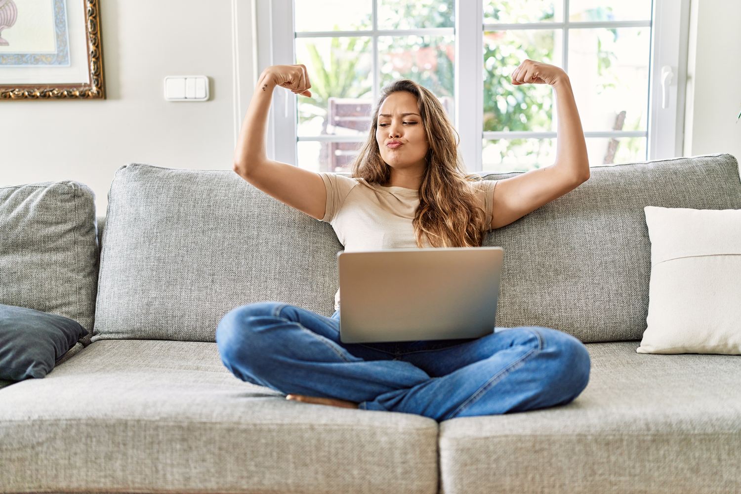 Muskelpower für Frauen voll im Leben