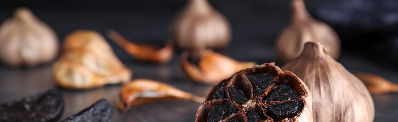 Immunsystem und schwarzer Knoblauch